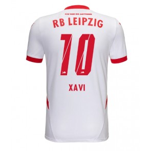 Billiga RB Leipzig Xavi Simons #10 Hemmatröja 2024-25 Kortärmad